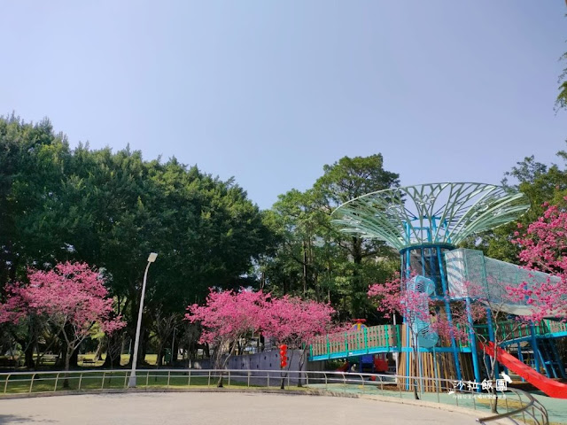 士林特色公園『前港公園』共融遊戲場、天空樹遊戲場溫水游泳池、士林宣原蛋糕專賣店、停車場