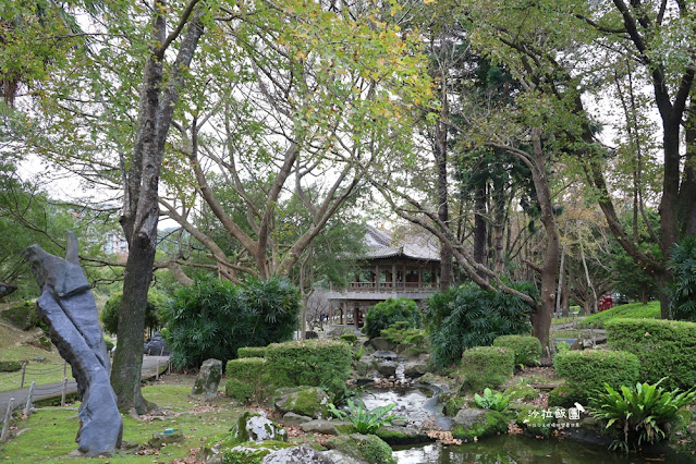 台北免費景點王羲之的八大勝景『至善園』中式庭園充分表現典雅造景藝術