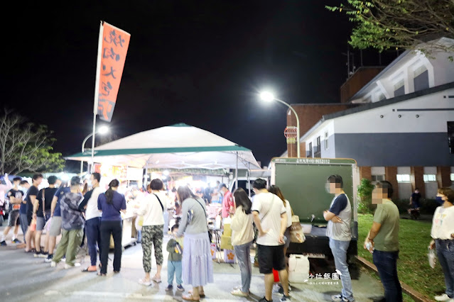 週六限定：冬山夜市，好多排隊美食，冬山車站門口