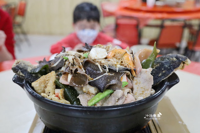 苗栗鯉魚潭美食『鯉魚潭水庫餐廳』砂鍋魚頭超霸氣