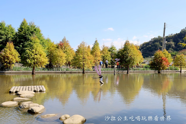 台中落羽松.后里泰安落羽松秘境『羽粼落羽松』裝置藝術像走到畫裡