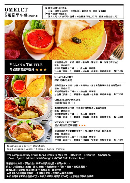 士林早午餐『小倉庫食研所』飲料喝到飽、全日早午餐、義大利麵