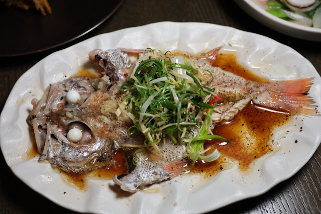 宜蘭礁溪美食『寒沐行館-岩彩海鮮餐廳』現流海鮮