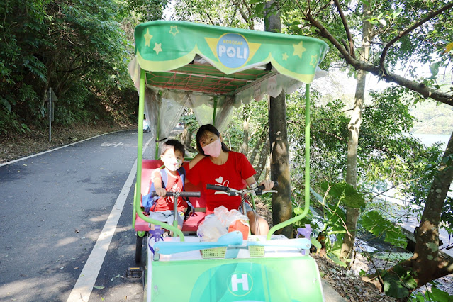 宜蘭【梅花湖風景區】腳踏車、搭船環湖、餵魚，免費親子景點