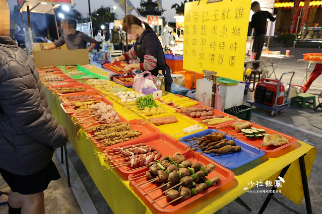 礁溪夜市『吳沙澤蘭媽祖文化夜市』每周只開一天