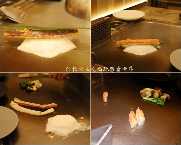 史上最優惠消費5000送5000『台北萬豪酒店(Mark's Teppanyaki)』結合法式美學的鐵板燒/菜單/包廂