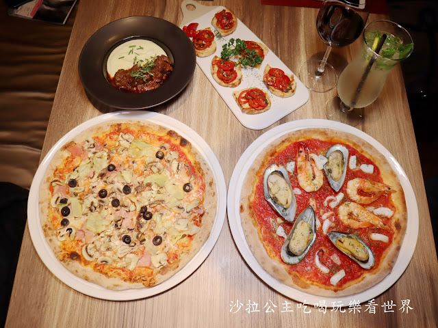 台北大安披薩/遠企旁『Pizza Persé 傳統式義大利披薩專賣店』捷運六張犁站