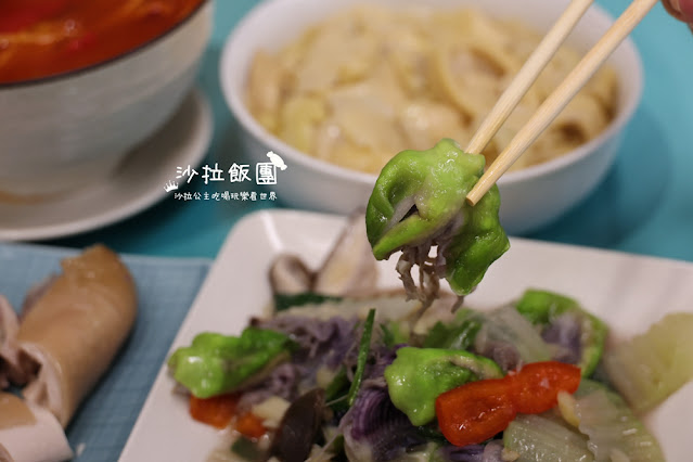 烏來美食『老街野菜屋』各式野菜、原住民風味料理