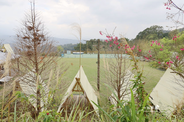 苗栗景點琉璃秋境、大湖薑麻園，帳篷野餐咖啡、窯烤披薩