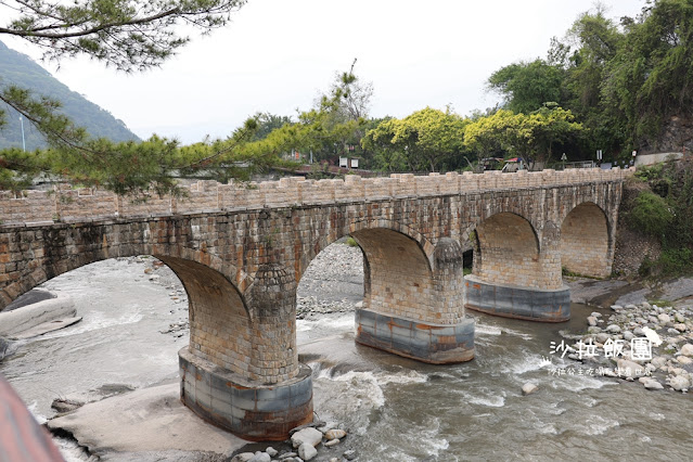 南投國姓景點『北港溪糯米石橋』三級古蹟糯米做的橋