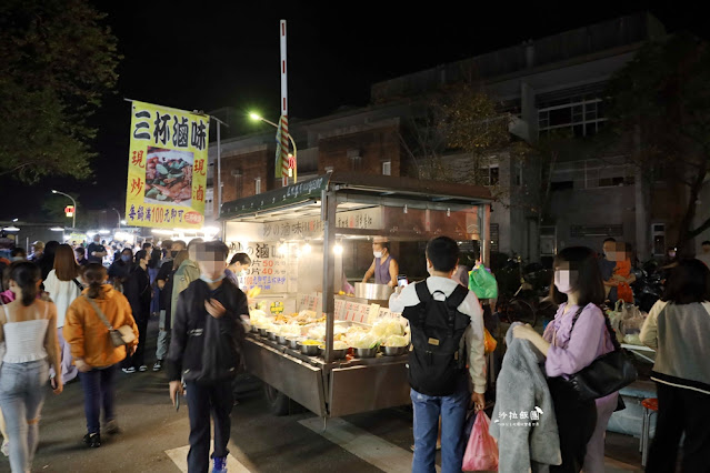 週六限定：冬山夜市，好多排隊美食，冬山車站門口