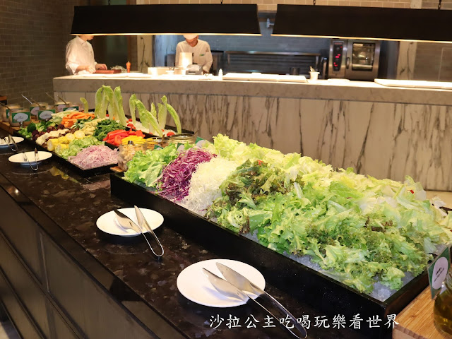 台北大直美食【爆米花牛排】台北萬豪酒店Garden Kitchen/semi buffet半自助吃到飽/捷運劍南路站