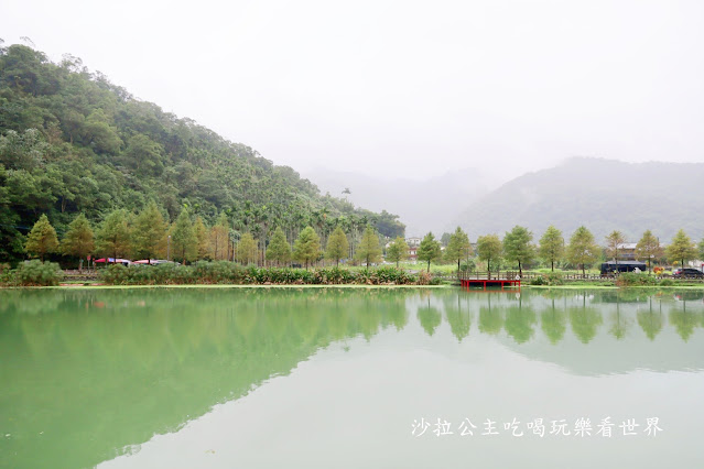 宜蘭員山免費景點『望龍埤』下一站幸福偶像劇拍攝場景花田村.落羽松