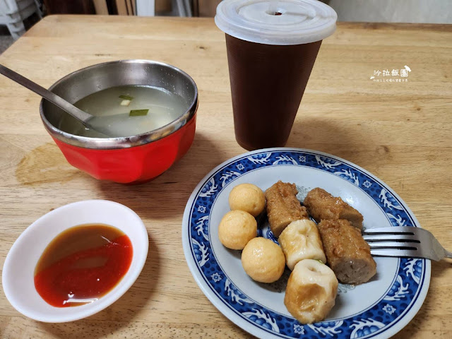 甘家黑輪巷仔內美食，當地人吃的市場美食