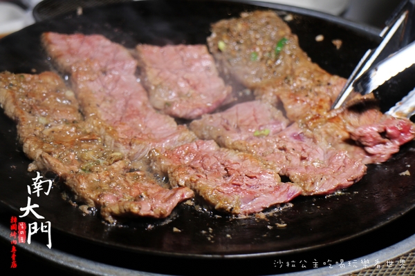 食尚玩家介紹/中山區美食/燒烤『南大門韓國烤肉』七條通/宵夜/韓式料理