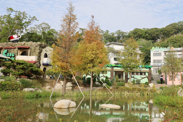 苗栗苑裡景點『綠意山莊』150元拍到翻、哈比村、粉紅城堡、露營、小木屋