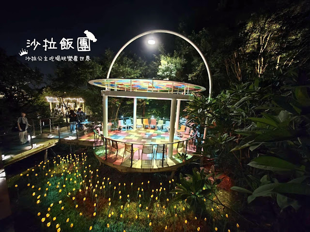 陽明山景觀餐廳『草山夜未眠』台北最美夜景，約會餐廳