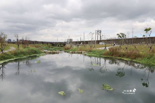 士林最新景點‼️雙溪濕地公園，制高點展望平台