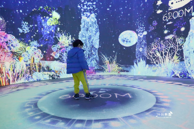 超震撼‼️最強展覽光之影海洋展體驗被海水包圍360°沉浸式光影藝術