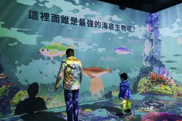 超震撼‼️最強展覽光之影海洋展體驗被海水包圍360°沉浸式光影藝術