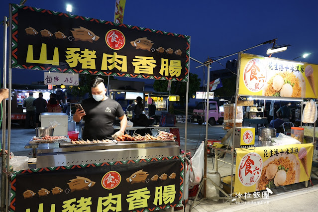 礁溪夜市『吳沙澤蘭媽祖文化夜市』每周只開一天