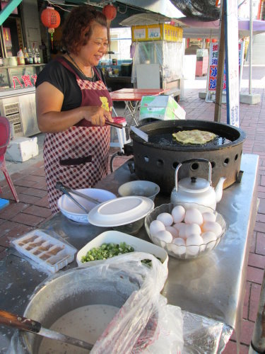 吉貝島美食-貝殼冰、海膽煎