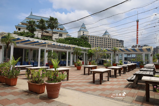 淡水美食『大胖活海產』漁人碼頭人氣美食、浪漫玻璃屋、海景餐廳