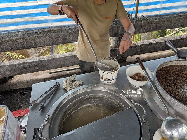 一周只賣兩天，登山客上山必定報到麻油雞山藥麵線