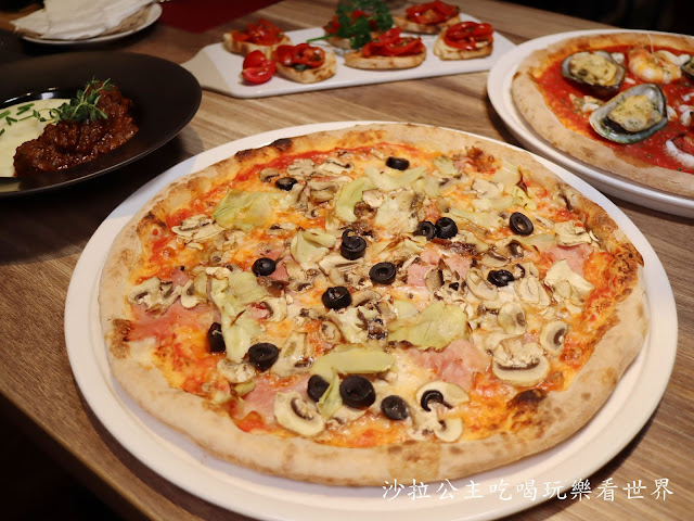 台北大安披薩/遠企旁『Pizza Persé 傳統式義大利披薩專賣店』捷運六張犁站