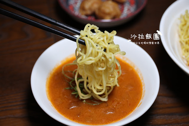 北投美食『一宣堂拉麵』黑蒜海老沾麵、海老味噌濃湯拉麵