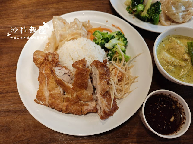 士林夜市泰式料理『FB食尚曼谷』商業午餐只要百元白飯、飲料、甜湯吃到飽