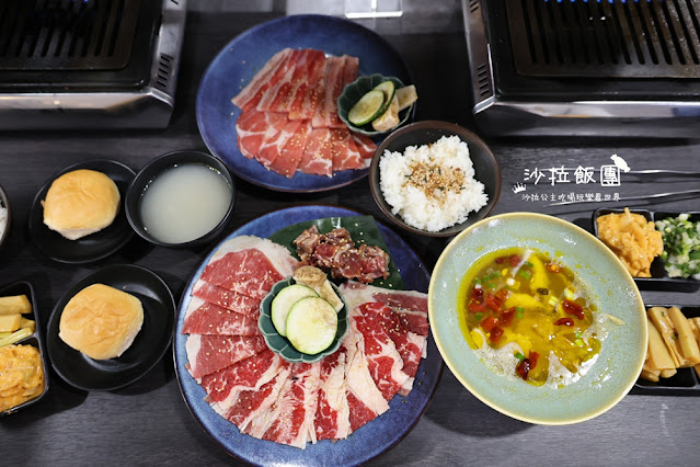 台南燒肉一個人也可以吃『花燒肉個人燒肉成大育樂店』小菜、飲料、湯品、冰淇淋無限供應