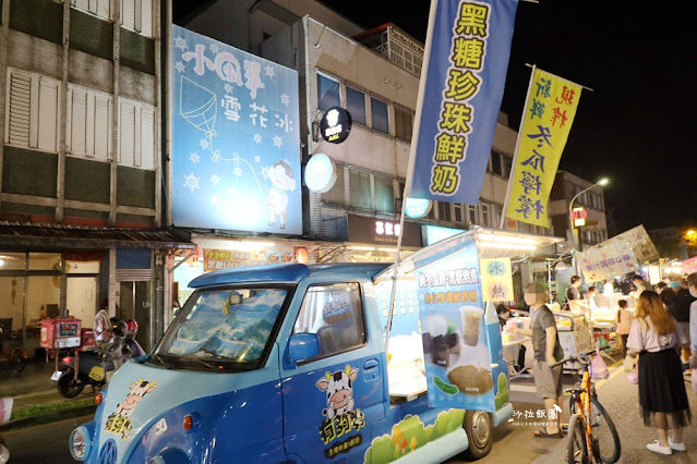 週六限定：冬山夜市，好多排隊美食，冬山車站門口