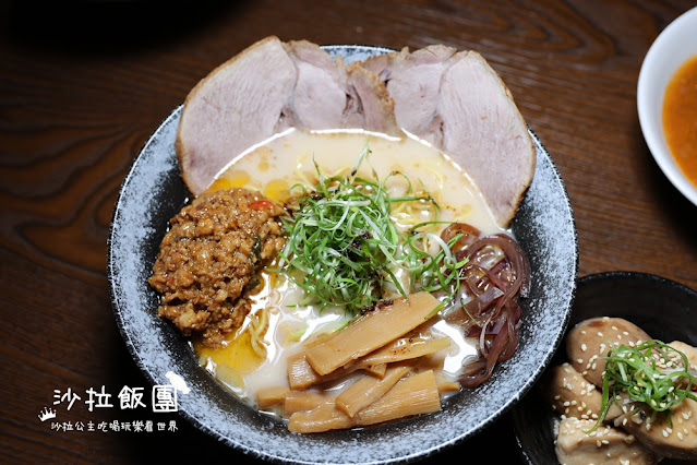 北投美食『一宣堂拉麵』黑蒜海老沾麵、海老味噌濃湯拉麵