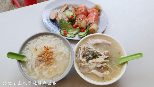 淡水美食/食尚玩家推薦『美姨古早味米粉湯』大腸煎/香腸/淡水老街/淡水小吃/捷運淡水站