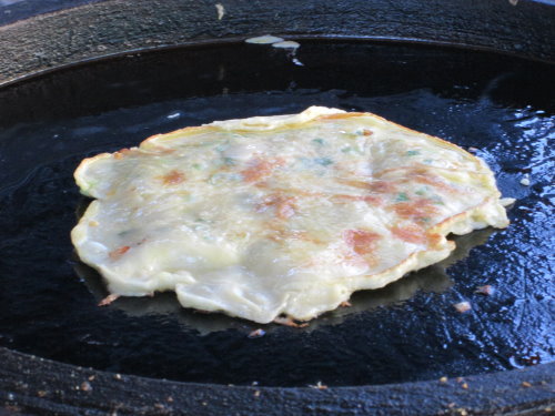 吉貝島美食-貝殼冰、海膽煎