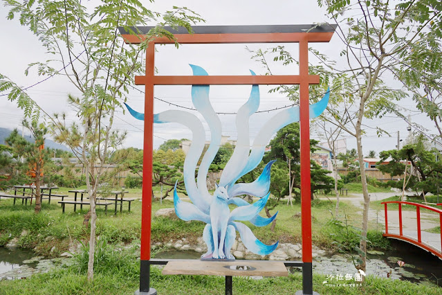 花蓮日式庭園景觀『張家的樹園』餵動物梅花鹿、草泥馬