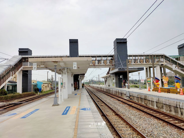 白沙屯車站全台唯一有媽祖造型的車站