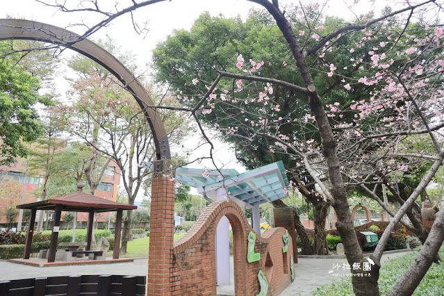 當地人玩的小公園『後港公園』櫻花季來時還可以順便賞櫻