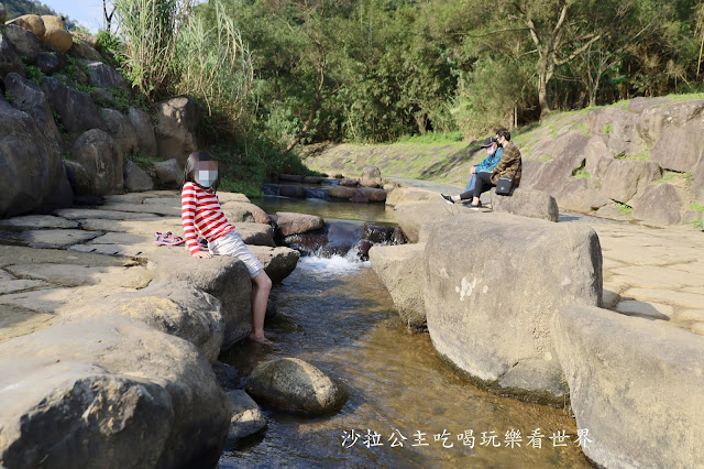 內湖景點『大溝溪親水公園』免費玩水/萬株花海捷運大湖公園站