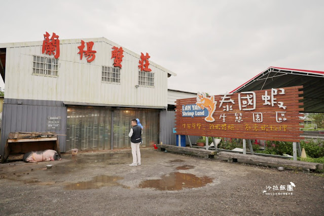 宜蘭頭城景點『蘭楊蟹莊之雪山泰國蝦』釣蝦場，雨天備案，室內景點