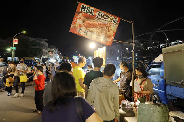 週六限定：冬山夜市，好多排隊美食，冬山車站門口