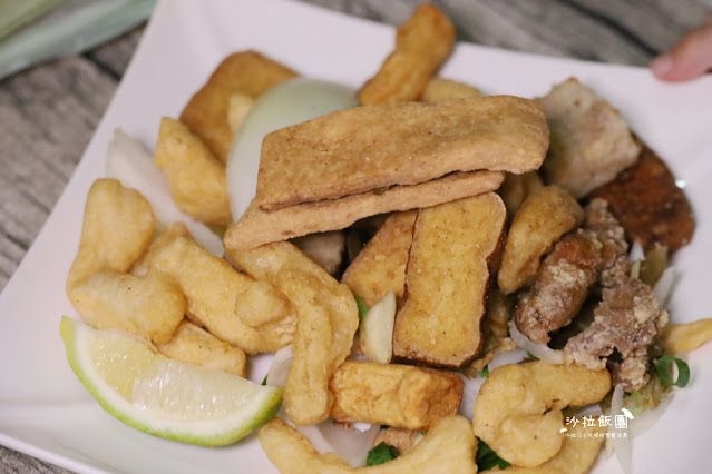 士林夜市鹽酥雞『饗味鹽酥雞(士林店)』台南大扁、狗母見