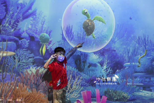 全台最頂級夜宿水族館！桃園和逸Blu Night宿海奇遇》Xpark住一晚