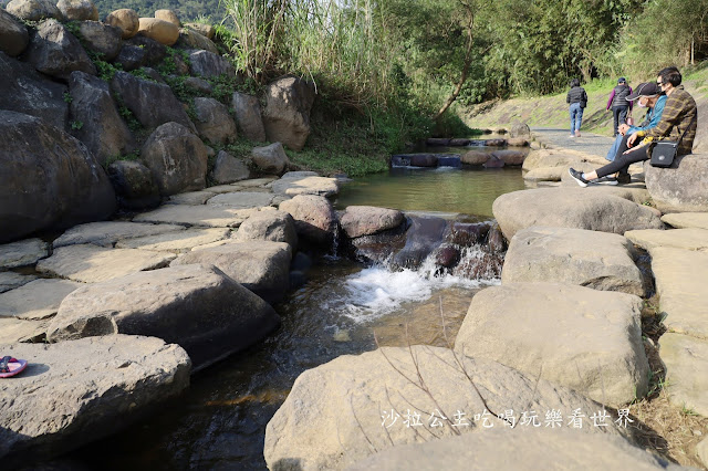 內湖景點『大溝溪親水公園』免費玩水/萬株花海捷運大湖公園站