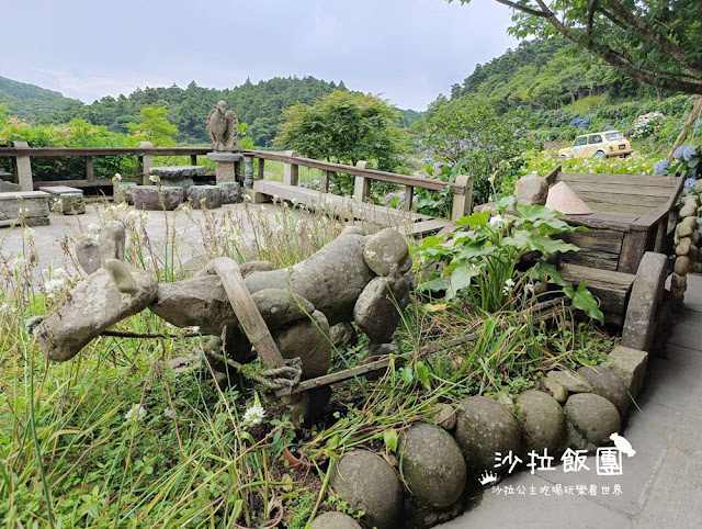 竹子湖繡球花『名陽匍休閒農莊』海芋、繡球花一起賞