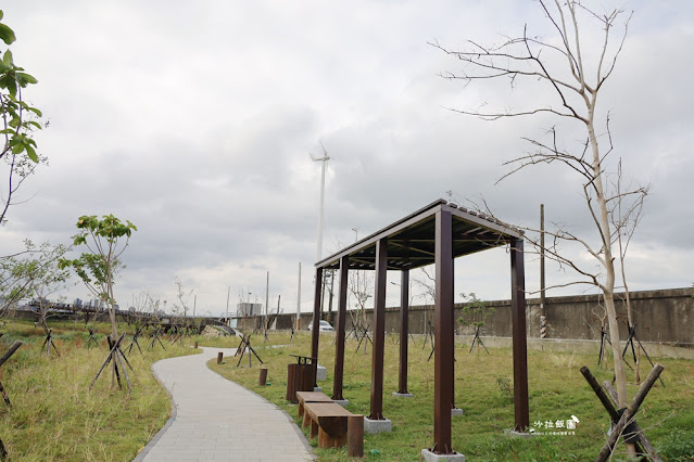 士林最新景點‼️雙溪濕地公園，制高點展望平台