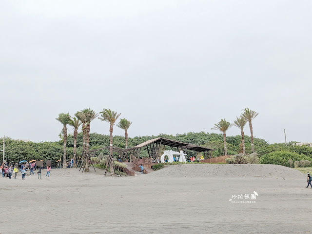 壯圍海景第一排，沙丘鐵馬廊道最新大福觀景平台