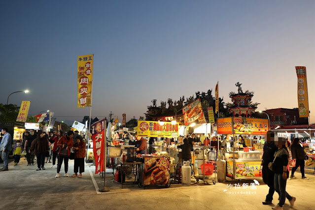 礁溪夜市『吳沙澤蘭媽祖文化夜市』每周只開一天