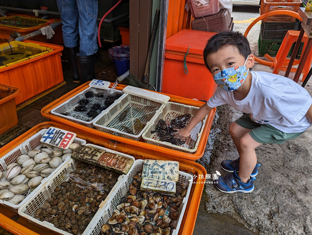 龜吼漁夫市集現剖現吃海膽好鮮甜